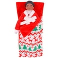 thumbnail image 5 of 12-Piece Christmas Doll Clothes Set with Pajamas & Sleeping Bag - Fits 12" Dolls, Tree Decor & Roleplay Accessories Multicolor, 5 of 8