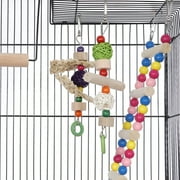 ZENY 39 House Shape Bird Cage Large Parrot Cage Metal Frame, Black