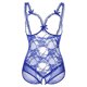 thumbnail image 5 of Gibobby arnés para mujer Lencería sexy de encaje para mujer Ropa de dormir Ropa interior Baby-doll Ropa de dormir-G-string(Azul, S), 5 of 5