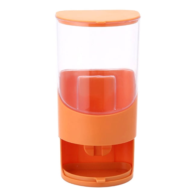 Botella de aceite Plástico 550ML Prensa Vinagre Tarro Montado en la pared Cocina doméstica Lata de almacenamiento, Naranja Advancent HA005053-04