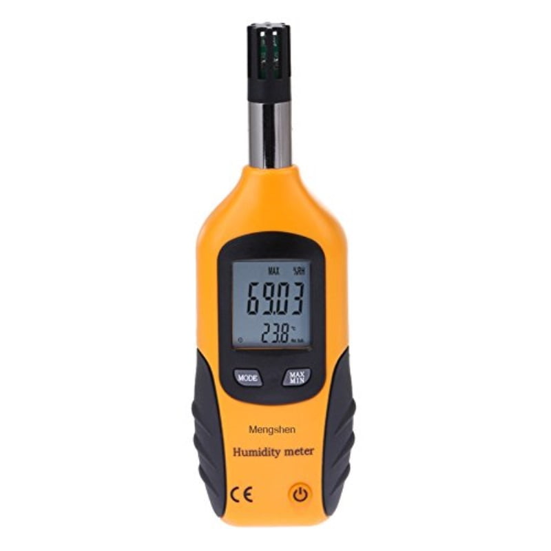 Mengshen Digital Temperature and Humidity Meter with Dew Point and Wet Bulb Te 