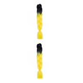 thumbnail image 2 of Soidarity Trenzas De Cabello De Moda Estilo Deseado Con Color Natural Extensiones De Cabello Trenzado De Moda B11 B11 2Conjunto, 2 of 6