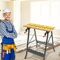 Portable Multifunctional Folding Workbench - Inverted Carpentry Table Saw | Woodworking Table for Decoration Tools | Compact & Foldable | Perfect Gift for Woodworkers