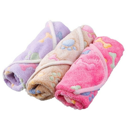 HONITANO Puppy Blanket Pet Cushion in Velvet for Small Dogs 1Pack 23.6x15.7in