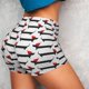 thumbnail image 4 of Fotbe Christmas Dachshund Shorts Sin Costuras – Shorts Deportivos de Cintura Alta para Mujer, Elásticos para Gimnasio, Yoga, Running o Ciclismo-X-Large, 4 of 8