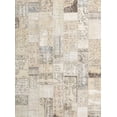thumbnail image 1 of Ahgly Company Indoor Rectangle Contemporary Light French Beige Brown Patchwork Area Rugs, 6' x 9', 1 of 6