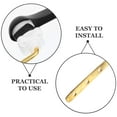 thumbnail image 3 of OATIPHO Toilet Handles Replacement Parts Black Alloy 1Set, 3 of 6