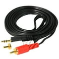 thumbnail image 3 of Cable divisor en Y estéreo RCA de 3,5 mm compatible con altavoces multimedia y sistemas estéreo domésticos de 3,3 piezas, 3 of 5
