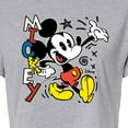 thumbnail image 3 of Disney - Mickey Pop - Juniors Cropped Cotton Blend T-Shirt, 3 of 5