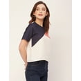 thumbnail image 3 of Moomaya Short Sleeve Round Neck Regular Fit Solid Top - Women's Casual Solid Top, 3 of 9