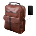 thumbnail image 2 of Mochila McKleinUSA Logan de Cuero Bicolor para Laptop de 17" con Doble Compartimento, 2 of 6
