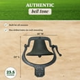 thumbnail image 4 of Yard Tuff YTF-22LB Large Decorative Collectible Cast Iron Metal Farm Dinner Bell, 4 of 12