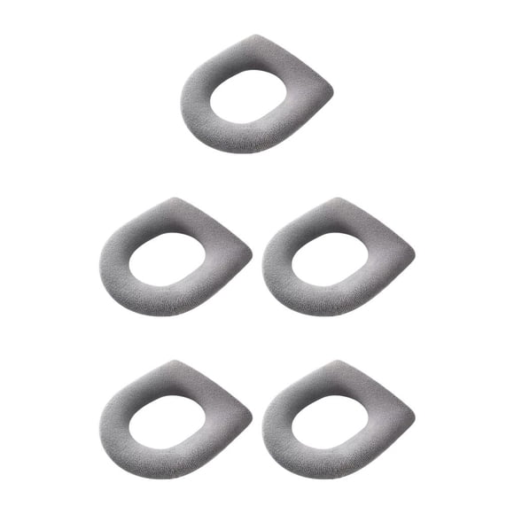 Cateissary Asiento de inodoro Cubierta engrosada Cojín universal Alfombrilla Color sólido Baño Type2 NO2