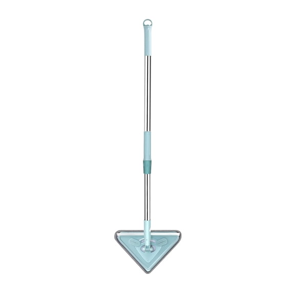 JoyMoreHome 3 in1 Professional Window Squeegee & Wall Mop : Window Cleaning Kit with 360° Rotating Triangular Head & Universal Cloth Slots