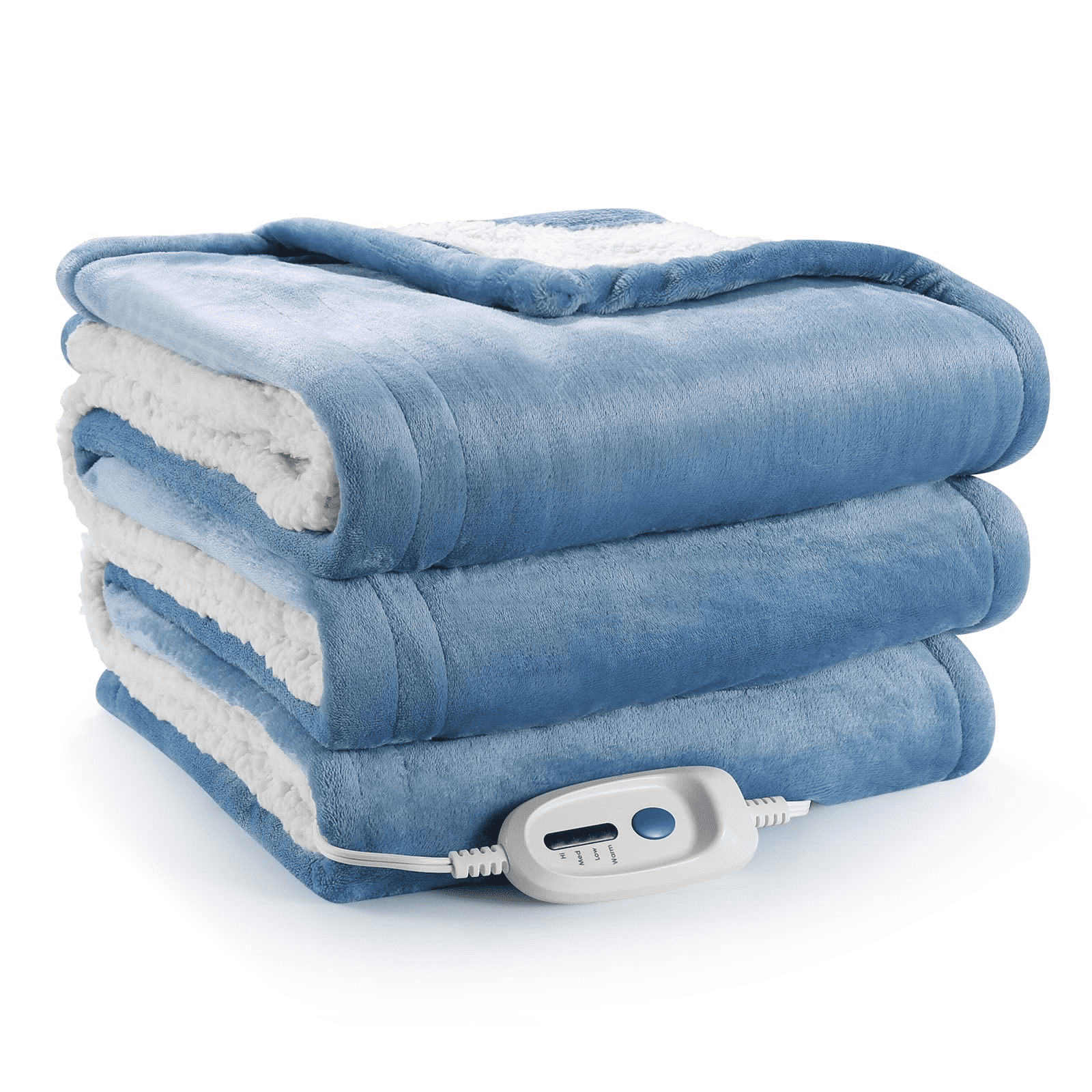 Entil Electric Blanket Twin Size, Heated Blanket with 10H Autooff & 4