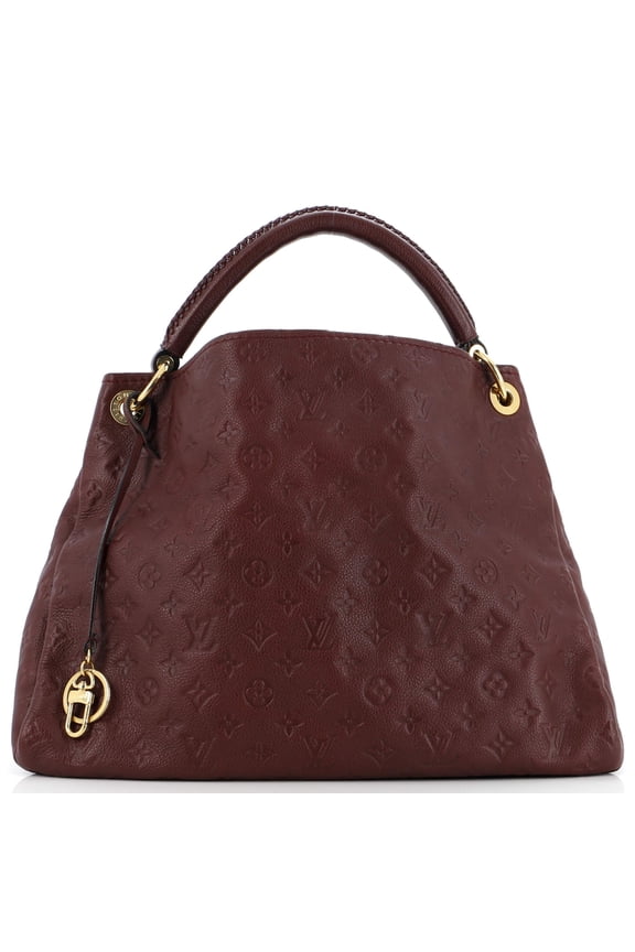 Pre-Owned Artsy Handbag Monogram Empreinte Leather MM By Rebag