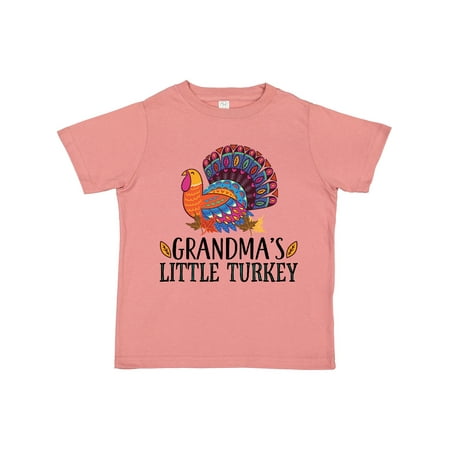 

Inktastic Grandma Little Turkey Thanksgiving Gift Toddler Boy or Toddler Girl T-Shirt