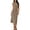 Brown, variant on Qiopertar Women's Beach Waist Cinching Solid Color Hollow Knitted Long Dress V-Neck Sleeveless Casual Party Vacation Boho Maxi Dress, Pink M