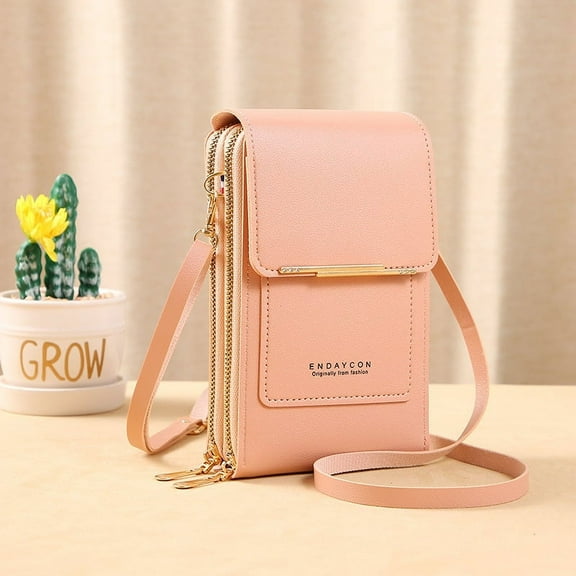 Touch Screen Mobile Phone Bag Women Small Messenger Cute Bag for Phone Fashion Key Coin Purse Wallet Card Holder
