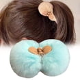 thumbnail image 1 of Fuzzy Hair Clip Fuzzy Hair Clip Neutral Little Clip Thick And Long Hair Adhere To The Soft Faux Hair Clip Cute Fuzzy Hair Clip Woman, Polyester Hair Clip, 1 of 5