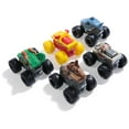 thumbnail image 4 of Monster Jam, 1:87 Scale Mini Truck 5-Pack with Mystery Collectible Vehicle for Ages 3+, 4 of 9