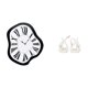 thumbnail image 1 of Elegante Escultura De Cisne Con Reloj De Acrílico Fundido. Reloj De Pared único Y Creativo Con Forma De Animal, Ideal Para Decorar Escritorios, Estanterías Y Armarios., 1 of 8