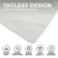 thumbnail image 5 of The Rag Company - All-Purpose Microfiber Terry Cleaning Towels - Microfiber Cleaning Cloth - 300gsm, 14in x 14in, Grey (12 Pack), 5 of 10