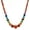 red agate, variant on 7 Chakra Necklace for Women Strong Healing Crystal Necklace Genuine Stone Beaded Necklace Energy Meditation Necklace Handmade 20 inches Jewelry Gifts