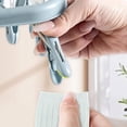 thumbnail image 5 of Foldable Drip Hanger with 32 Clips - Plastic Hanging Drying Rack for Clothes Underwear Socks, 5 of 5