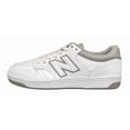 thumbnail image 3 of New Balance BB480 Shoe Mens Size 10.5 White Gray Classic Sneakers 480 New, 3 of 6