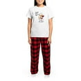 thumbnail image 4 of CafePress - So Many Wines So Little Time Pajamas - Women's Short Sleeve Print T-Shirt and Pants Light Cotton Pajama Set, 4 of 7
