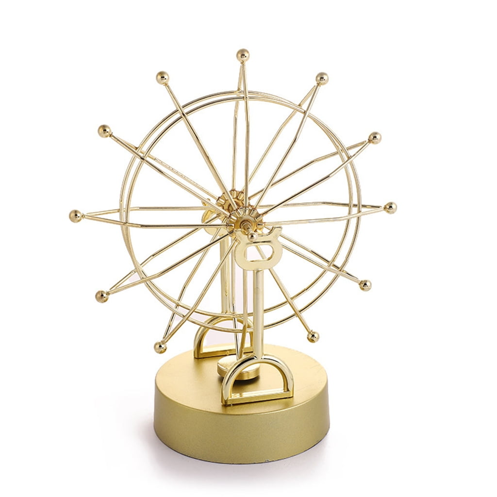 Metal Ferris Wheel Perpetual Motion Art Ornament Adult Party Background