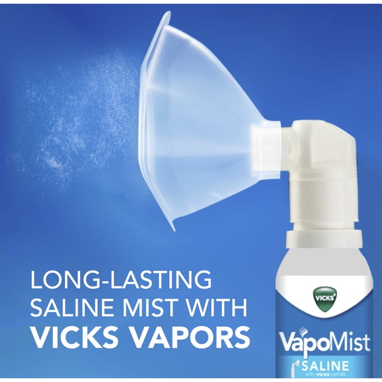 Vicks VapoMist Saline Refill 1.7oz - Walmart.com