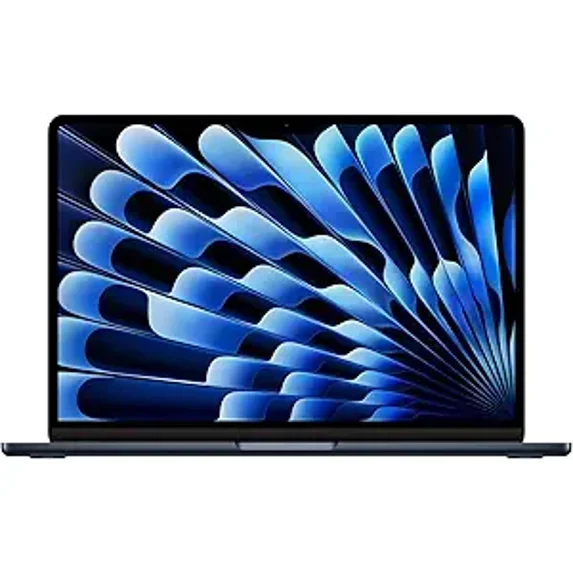 Restored Apple 2024 MacBook Air with Apple M3 Chip, 13-inch, 16GB RAM, 512GB SSD Storage Midnight