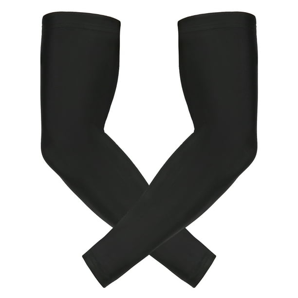 Hde Arm Compression Sleeves For Kids Basketball Shooting Sleeve Youth Sports Football Baseball Softball Black Youth Small Walmart Com Walmart Com