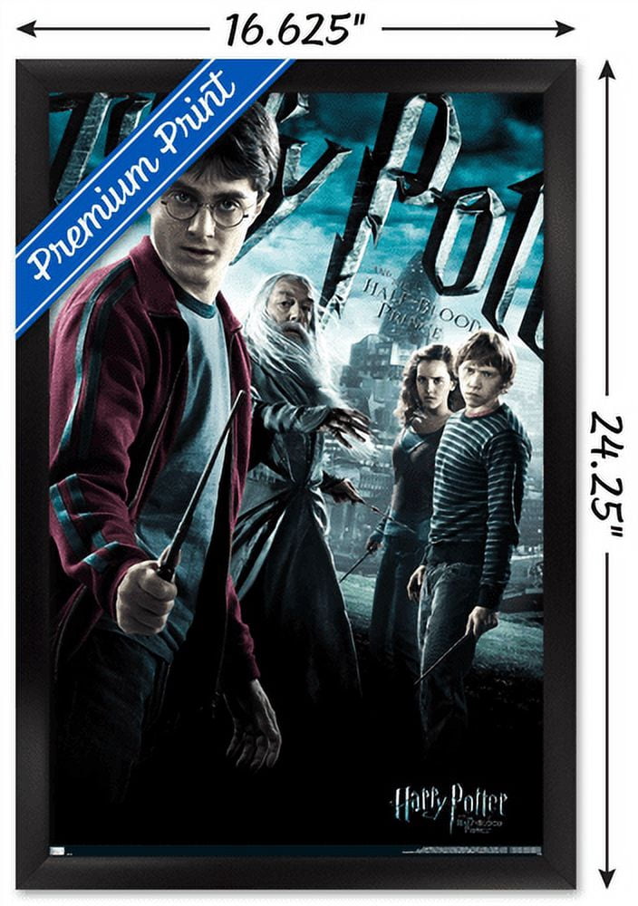 Harry Potter and the Half-Blood Prince - Group One Sheet Wall Poster, 14.725" x 22.375", Framed