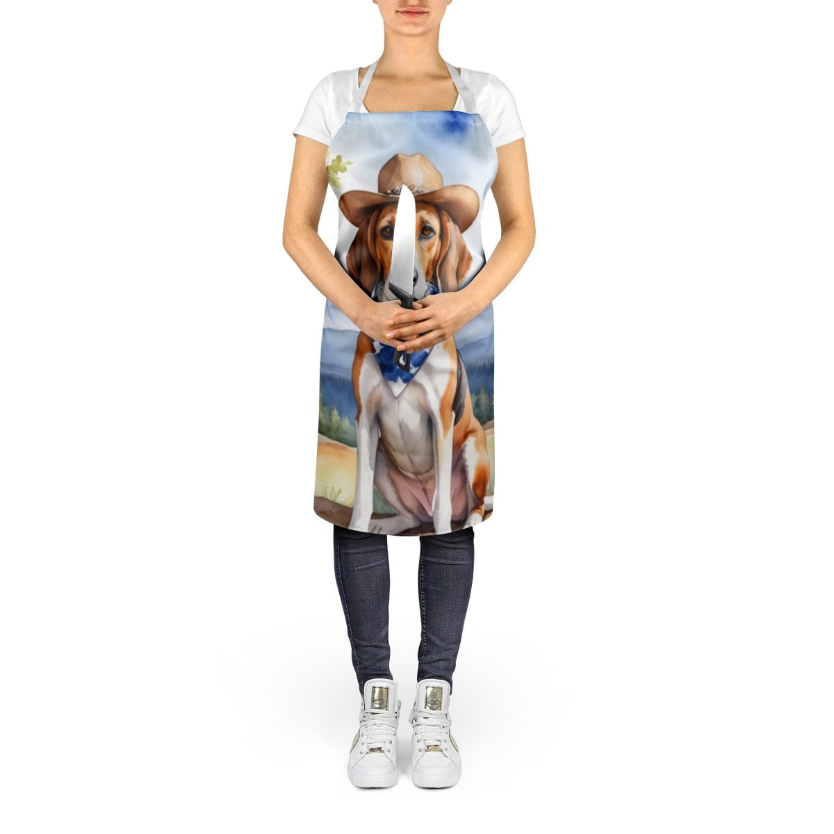 Yorkshire Terrier Yorkie Cowboy Welcome Apron