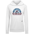 thumbnail image 2 of Women's Levelwear White Colorado Avalanche Relay Banner Arch Pullover Hoodie, 2 of 3