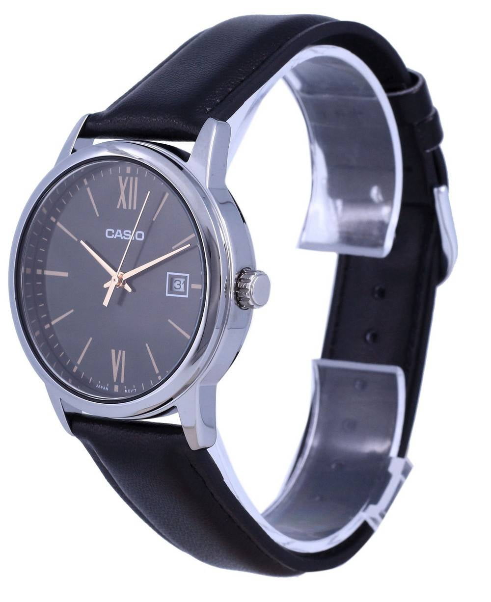 Casio Men’s Black Analog Watch with Black Dial - MTP-V002L-1B3UDF