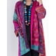 thumbnail image 4 of Cárdigan de punto con estampado étnico holgado de lino y algodón vintage, abrigo de manga larga de talla grande, suéter retro de otoño e invierno para mujer, 4 of 4
