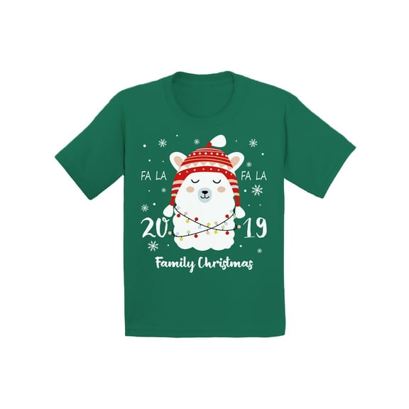 Awkward Styles Ugly Christmas T-Shirt for Baby Boys Girls Xmas Lama Baby Shirt
