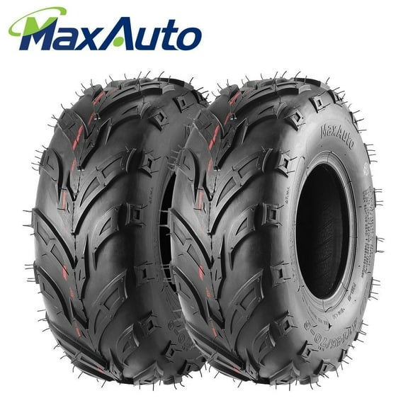 MaxAuto 145 70-6 Tires, 145/70-6 Tubeless Go Kart Street Mini Bike Tires, 6PR, Pack of 2