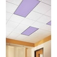 thumbnail image 2 of 3 Pack Fluorescent Light Covers For Classroom Lavender Purple Solid Color Magnetic Light Covers For Fluorescent Light Shade, Light Filters, For Home, Office, Hospital, Decoration, 2 of 7