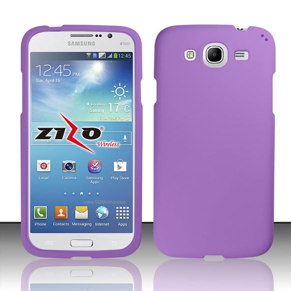 For Samsung Galaxy Mega 5.8 - Rubberized Cover - Purple