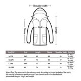 Loop Hook Pos TRN BACRAFT Men's Tactical Lightweight Jacket Outdoor Combat Coat with ...