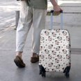 thumbnail image 3 of White Cow Strawberry Heart Pattern Luggage Cover Fashion Suitcase Cover Baggage Covers Fit 25-28 Inch Luggage (Go Travel), 3 of 5