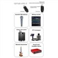 thumbnail image 5 of 2X Adaptador XLR Transmisor Receptor de Micrófono Inalámbrico para Micrófono Dinámico Mezclador de Audio de Guitarra PA, 5 of 5