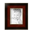 thumbnail image 2 of ArtToFrames 4" x 5" Matte Mahogany with Gold Accent Diploma Picture Frame, 4x5 inch Brown Wood Poster Frame (WOM-5109), 4 Pack, 2 of 6
