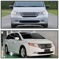 thumbnail image 2 of Spec-D Tuning Clear Driving Fog Lights + Bulbs + Switch Compatible with 2011-2013 Honda Odyssey L+R Pair Assembly, 2 of 7