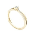 thumbnail image 2 of 1/8 Carat T.W. Diamond Split Shank Classic 10kt Yellow Gold Engagement Ring, 2 of 5